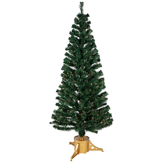 6Ft Fiber Optic Color Changing Artificial Christmas Tree By Northlight in Green | 6 ft | Michaels®